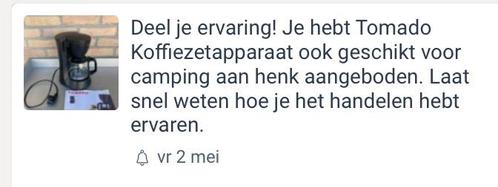 GEZOCHT: Henk uit Schagen kocht koffiezetapparaat, Witgoed en Apparatuur, Koffiezetapparaten, Ophalen