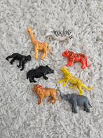 Set van 8 plastic dierentuin dieren, Ophalen of Verzenden, Zo goed als nieuw, Jongen of Meisje
