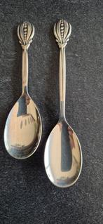 Setje verzilverde suiker lepeltjes, Gero, Ophalen of Verzenden