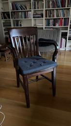 5 sfeervolle eetkamerstoelen, Huis en Inrichting, Stoelen, Ophalen, Gebruikt, Bruin