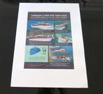 Cris Craft 1959 USA Motor Boat advertentie motorboot poster, Ophalen of Verzenden, Gebruikt, Motorboot, Kaart, Foto of Prent