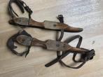 Antieke houten schaatsen, maat 28, lengte 39cm, Ophalen of Verzenden