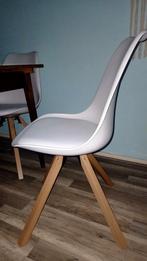 Eetkamerstoel, Wit, Zo goed als nieuw, Vier, Ophalen
