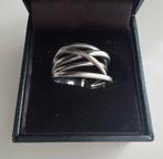 Zilver ring, Sieraden, Tassen en Uiterlijk, Ringen, Ophalen of Verzenden, Zo goed als nieuw, Zilver, Dame