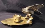 Antieke bronzen kaarsenhouder, Cumberworth, ca 1850, Verzenden