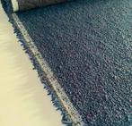 De Ploeg Serra; bouclé; blauwtinten; max. 3,5 mtr meubelstof, Overige materialen, Blauw, 120 cm of meer, Ophalen of Verzenden