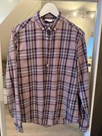 Overhemd geruit taupe maat M van Asos, Overige kleuren, Zo goed als nieuw, Asos, Halswijdte 39/40 (M)