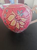 Pip Studio theeset Flower Festival Dark Pink, Huis en Inrichting, Keuken | Servies, Ophalen, Zo goed als nieuw, Porselein, Overige stijlen