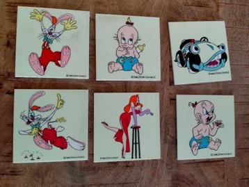 Roger Rabbit Disney Amblin 1988 Jessica vintage plaatjes  beschikbaar voor biedingen