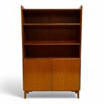 Vintage boekenkast uit Zweden jaren ‘50, ?, Mid-century | Vintage | Scandinavisch, 150 tot 200 cm, 25 tot 50 cm