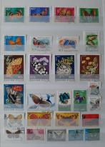 2 Kaarten Postzegels Mooiste Vlinders No. 4 Gestempeld, Postzegels en Munten, Postzegels | Thematische zegels, Dier of Natuur