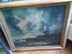 J. Van ruisdael canvassen. 2 stuks Beide 78 bij 63 cm, Antiek en Kunst, Ophalen of Verzenden