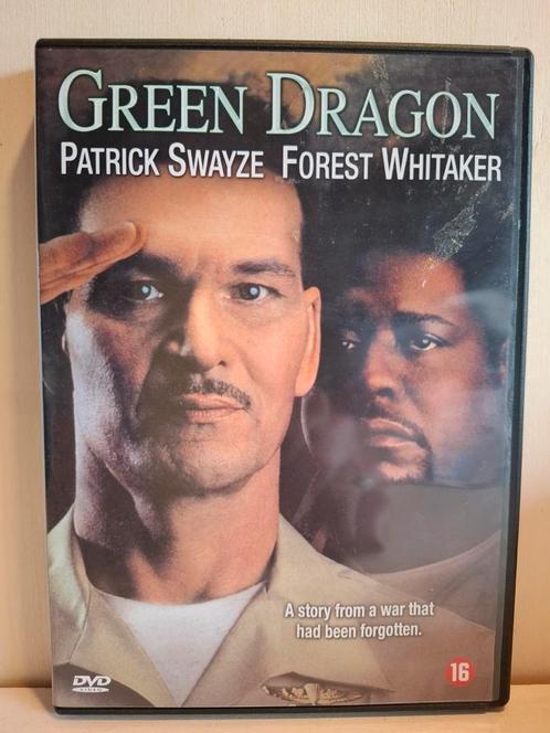 Green Dragon (2001) Patrick Swayze - Oorlog Drama - DVD, Cd's en Dvd's, Dvd's | Drama, Zo goed als nieuw, Drama, Vanaf 16 jaar