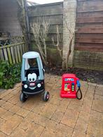 Loopauto en pompstation little tikes, Ophalen of Verzenden, Zo goed als nieuw, Overige merken