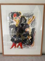 Schilderij Jan Mulder 1991, Ophalen