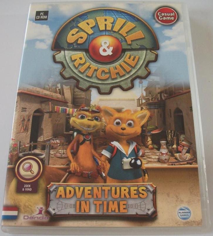PC Game *** SPRILL & RITCHIE *** Denda, Spelcomputers en Games, Games | Pc, Zo goed als nieuw, Puzzel en Educatief, 1 speler, Vanaf 3 jaar