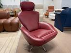 Cassina Dodo Design fauteuil kleur bordeauxrood, Design, Leer, Ophalen of Verzenden, 75 tot 100 cm