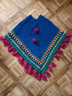 Kleurrijke meisjes poncho zgan, Kinderen en Baby's, Ophalen of Verzenden, Zo goed als nieuw, Meisje, Sjaal
