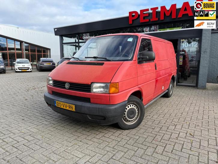 Volkswagen Transporter 1.9 TD 292 T800, Auto's, Bestelauto's, Bedrijf, Te koop, Elektrische buitenspiegels, Elektrische ramen