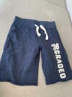 h&m short 128 blauw blauwe broek kort korte, Verzenden, Gebruikt, Jongen, Broek