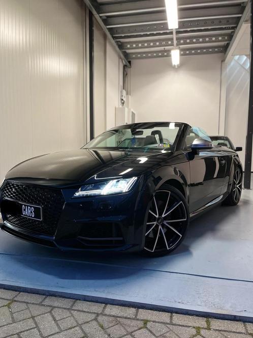 Audi TT 2.0 Tfsi TTS Roadster Quat. S-tr 2016 Zwart, Auto's, Audi, Particulier, TT, ABS, Adaptieve lichten, Adaptive Cruise Control