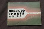 Honda 90 sport model S90 driver's manual instructie boekje, Ophalen of Verzenden, Honda