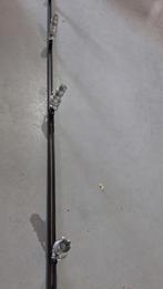 Rail met 4 spots, Huis en Inrichting, Lampen | Spots, Ophalen of Verzenden, Metaal of Aluminium