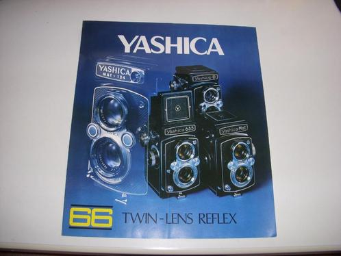 Bijzondere folder van Yashica Japanse fototoestellen 1966, Boeken, Catalogussen en Folders, Gelezen, Folder, Ophalen of Verzenden