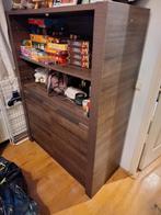 Houten Kast (159x120x49,5cm), Ophalen, Gebruikt, 100 tot 150 cm, Eikenhout