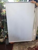 OK rolgordijn wit 100x150cm, Huis en Inrichting, Ophalen, 50 tot 100 cm, Zo goed als nieuw, Wit