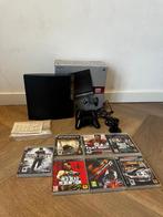 Playstation 3 met doos en 7 spellen, Ophalen of Verzenden, Zo goed als nieuw, Met 1 controller, Phat