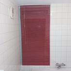 Rode luxaflex 80cm x 170cm met beugels, Ophalen of Verzenden, Zo goed als nieuw, 150 tot 200 cm