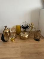 (Goudkleurige) woonaccessoires, Huis en Inrichting, Woonaccessoires | Overige, Ophalen, Gebruikt