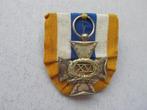 Onderscheiding Officierskruis XV jaar, ZILVER, Ophalen of Verzenden, Zilver, Nederland