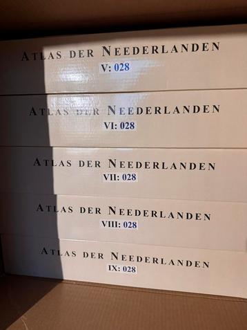 Atlas der Neederlanden (10 delen, facsimile) – nieuwstaat beschikbaar voor biedingen