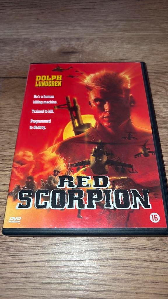 Red Scorpion met Dolph Lundgren., Cd's en Dvd's, Dvd's | Actie, Zo goed als nieuw, Vanaf 16 jaar, Ophalen of Verzenden