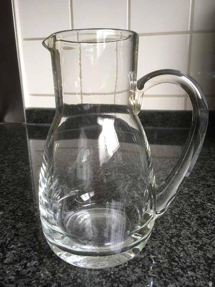 Schenkkan Waterkan Sapkan Kleine Glas - Nieuw, Huis en Inrichting, Keuken | Servies, Nieuw, Glas of Glazen, Overige stijlen, Glas