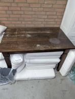 Houten tafel – 120x76x78,5 cm – mag snel weg, Ophalen, Gebruikt, 100 tot 150 cm, 50 tot 100 cm