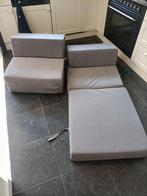 Gratis twee fauteuil bedden., Huis en Inrichting, Ophalen, 150 tot 200 cm, Tweepersoons, Zo goed als nieuw