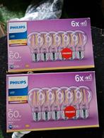 Philips LED Lampen - Warm Wit - 9x nieuw, 30 tot 60 watt, Led-lamp, Soft of Flame, Nieuw