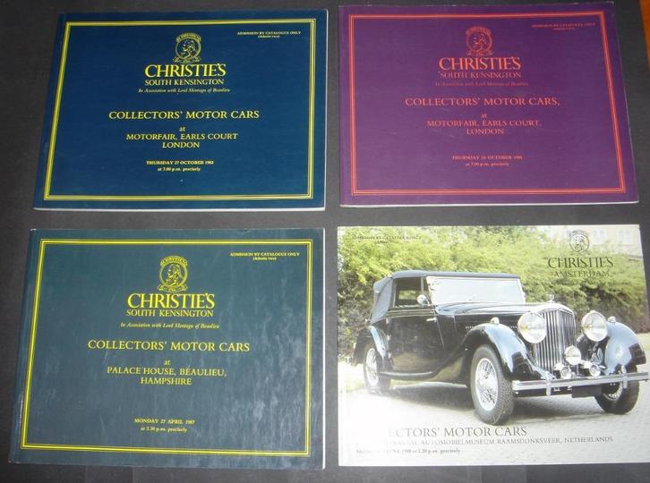 Autoveiling catalogi uit GB, Engeland, Boeken, Auto's | Boeken, Gelezen, Overige merken, Ophalen