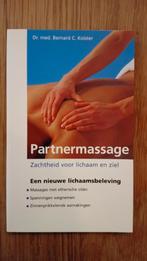 Partnermassage, Verzenden, Bernard C. Kolster, Zo goed als nieuw, Instructieboek