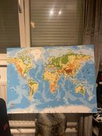 Wereldkaart - NIEUW, Antiek en Kunst, Antiek | Schoolplaten, Ophalen of Verzenden, Aardrijkskunde