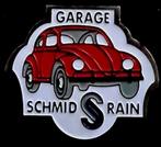 Volkswagen Garage Schmid S Rain pin, Verzamelen, Speldjes, Pins en Buttons, Verzenden, Nieuw, Transport, Speldje of Pin