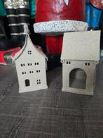 Kerst metalen waxinelicht huisje, Diversen, Kerst, Ophalen of Verzenden, Nieuw