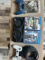 Ps4, Spelcomputers en Games, Gebruikt, Met 2 controllers, Ophalen of Verzenden, 500 GB