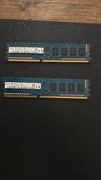 2 x 4 gb pc 3 geheugen, Computers en Software, RAM geheugen, Ophalen of Verzenden, DDR3, Desktop