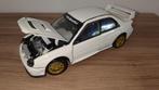 Replica van mijn oude Subaru WRC S7 miniatuur 1.18, Hobby en Vrije tijd, Modelauto's | 1:18, Ophalen of Verzenden, Zo goed als nieuw