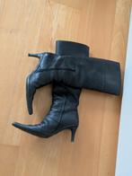 Dick Boons leren laarzen maat 38, Ophalen of Verzenden, Zo goed als nieuw, Zwart, Hoge laarzen