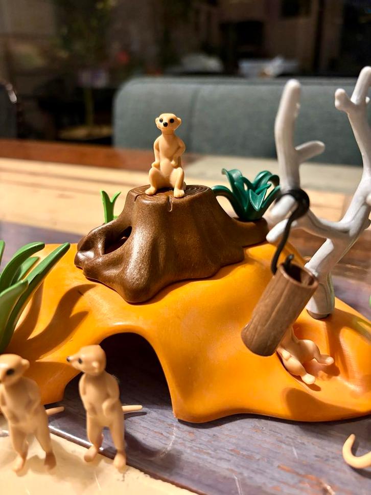 Playmobil Stokstaartjes 4853 - Complete Set, Kinderen en Baby's, Speelgoed | Playmobil, Zo goed als nieuw, Complete set, Ophalen of Verzenden